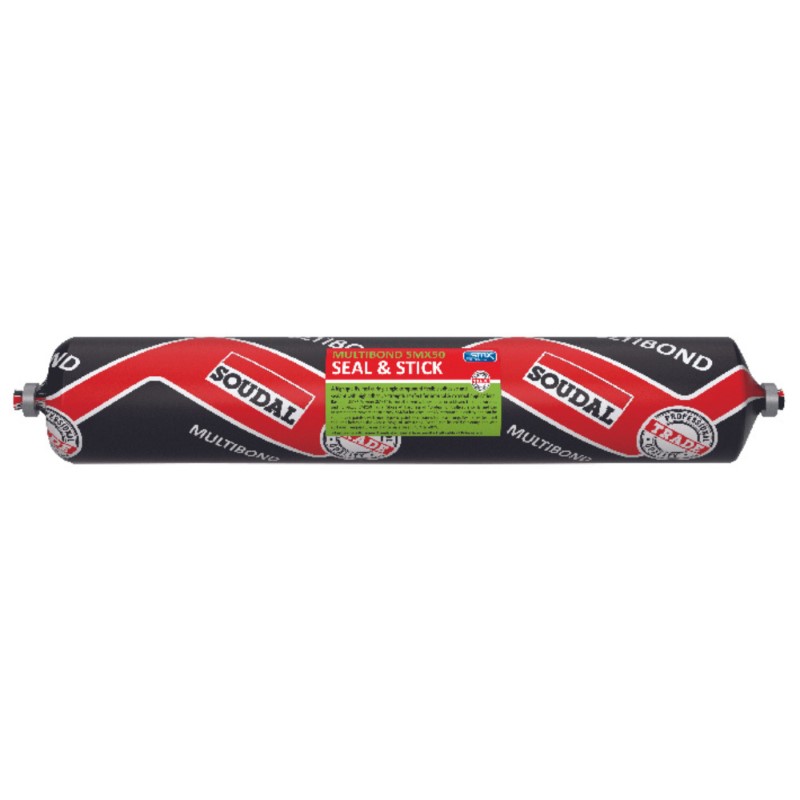 SOUDAL - MULTIBOND SMX50 - SEAL & STICK FC - BLACK - 600ML